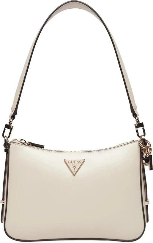 Guess Ivoor Schoudertas met Gouden Details Beige Dames - Foto 3