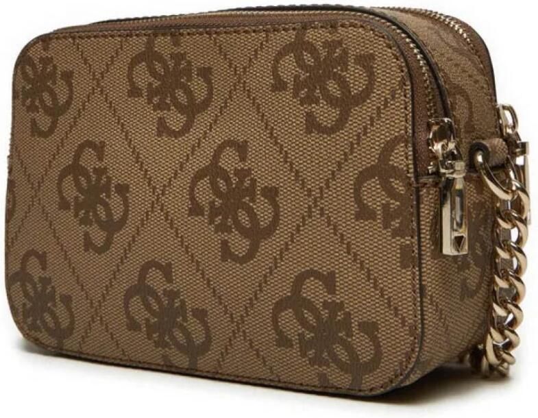 Guess Izzy Camera Crossbody Tas Brown Dames - Foto 3