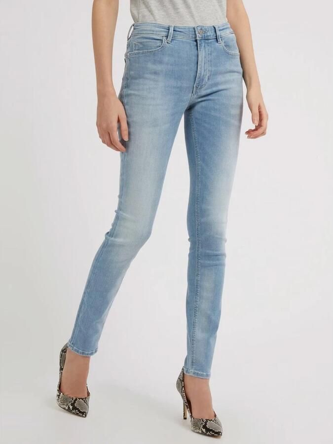 GUESS Dames Jeans 1981 Skinny Blauw - Foto 3