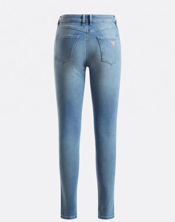 GUESS Dames Jeans 1981 Skinny Blauw