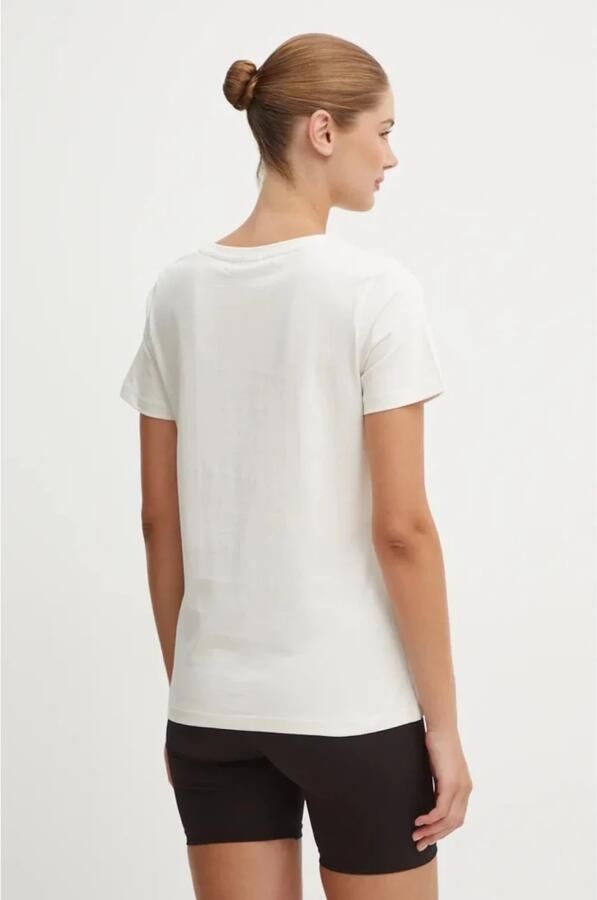 Guess Katoenen Logo T-Shirt White Dames - Foto 2
