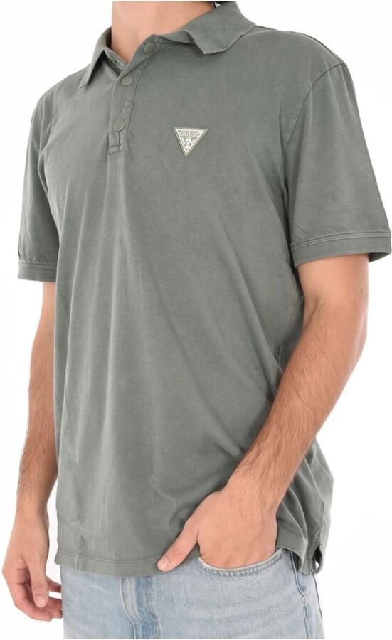 Guess Katoenen poloshirt Groen Green Heren - Foto 3