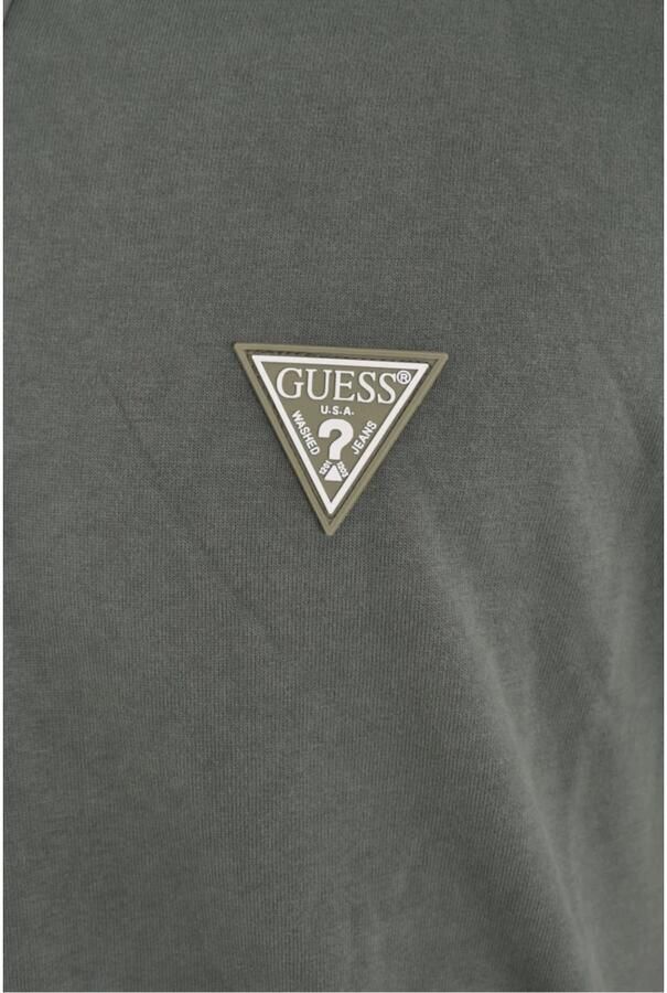 Guess Katoenen poloshirt Groen Green Heren