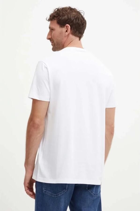 Guess Katoenen Regular Fit T-Shirt White Heren - Foto 2
