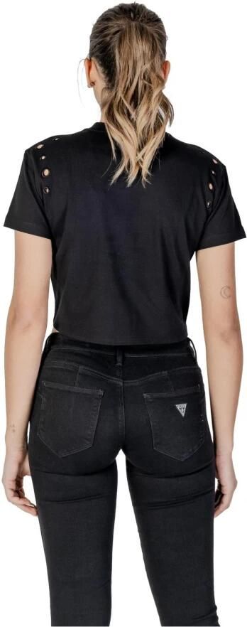 Guess T-shirt Korte Mouw T-shirt œillets femme Tone On Tone - Foto 2