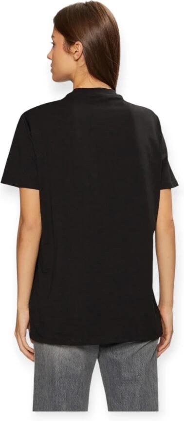 Guess Korte mouw katoenen T-shirt collectie Black Dames - Foto 5