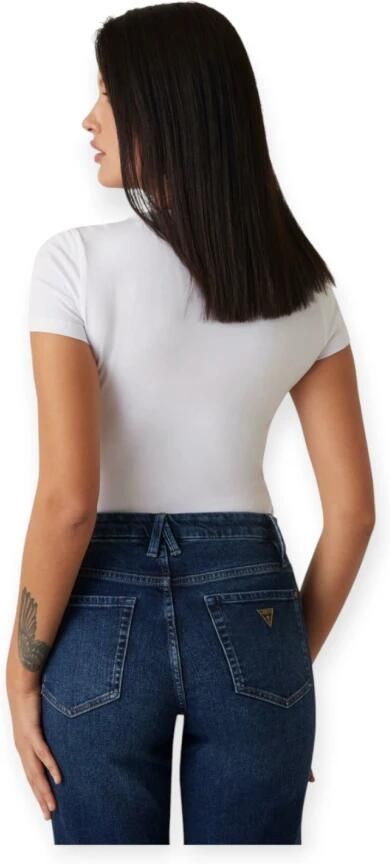 Guess T-shirt Korte Mouw SS CN CHEETA LOGO W5RI22 J1314 - Foto 4