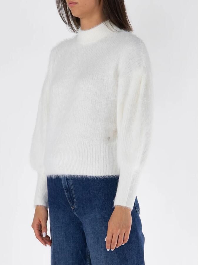 Guess Gebreide pullover met extra brede schouders model 'KEYLA' - Foto 2