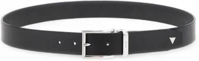 Guess Verstelbare Leren Riem Herfst Winter Collectie Black Heren - Foto 3