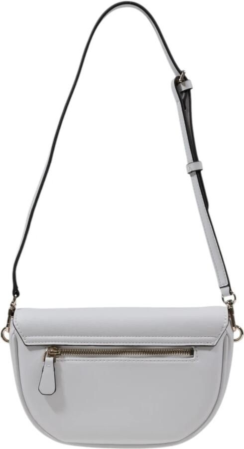 Guess Witte leren handtas met gouden details White Dames - Foto 4