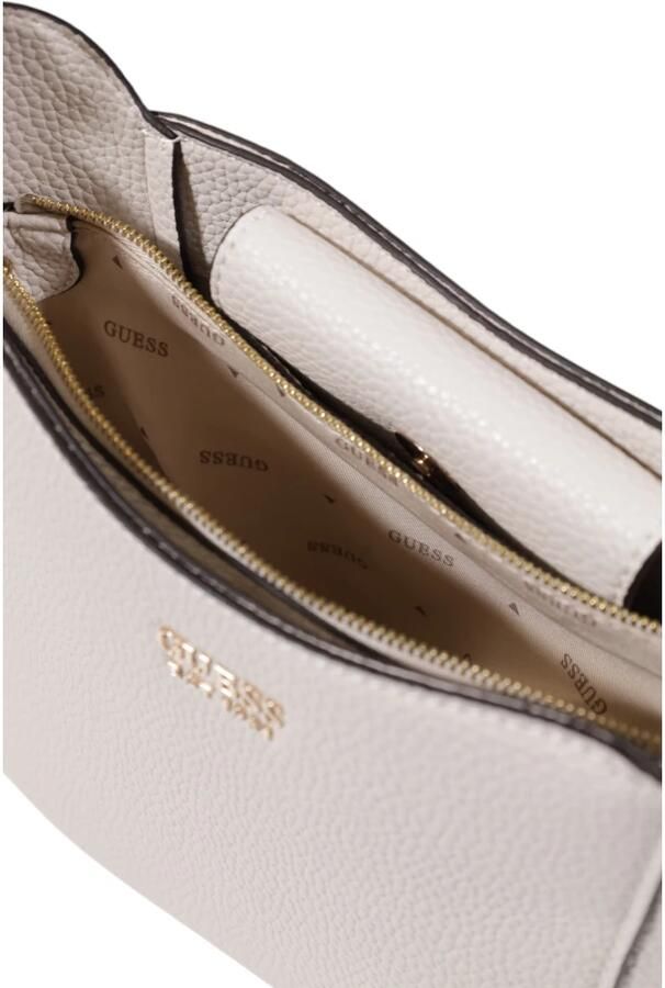 Guess Moderne Polyurethaan Handtas voor Vrouwen Beige Dames