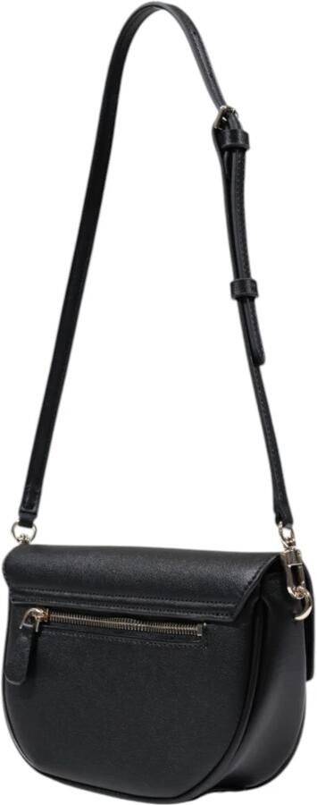 Guess Elegante zwarte handtas met gouden details Black Dames - Foto 8