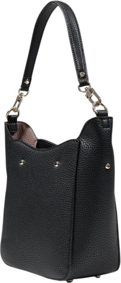 Guess Gestructureerde Zwarte Polyethyleen Handtas Damescollectie Black Dames - Foto 5