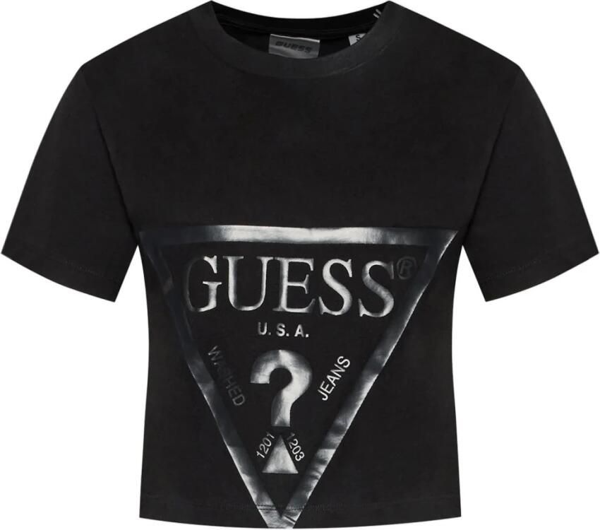 Guess Activewear Boxy fit T-shirt met logo model 'Adele' - Foto 3