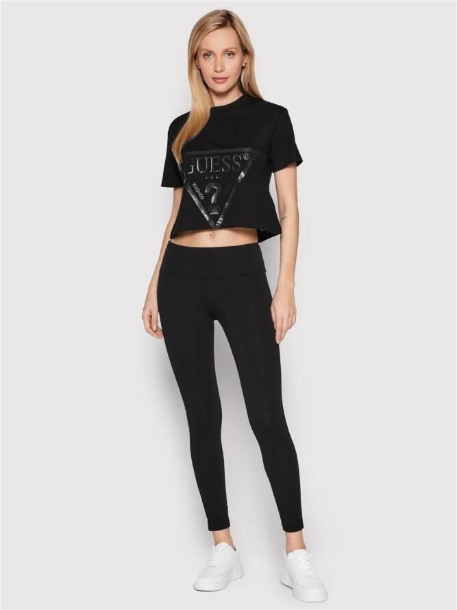 Guess Activewear Boxy fit T-shirt met logo model 'Adele'