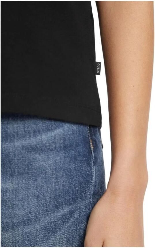 Guess Korte Mouw T-shirt Black Dames - Foto 2