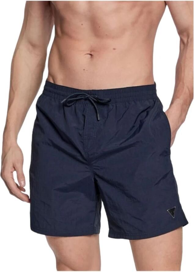 Guess Heren Zwembroek Basic Blue Heren - Foto 2