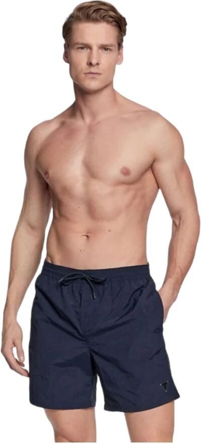 Guess Heren Zwembroek Basic Blue Heren - Foto 3