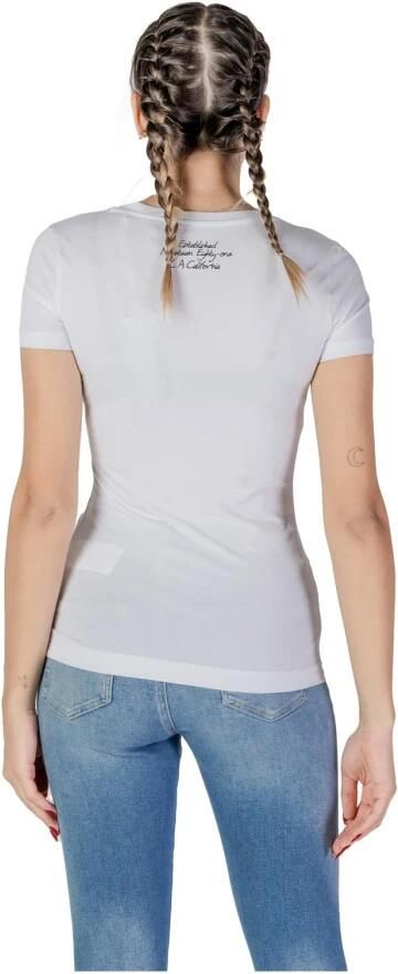 Guess T-shirt Korte Mouw SS CN TRIANGLE FLOWER W5RI00 J1314 - Foto 6