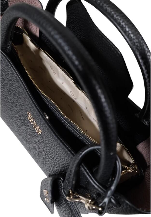 Guess Lente Zomer Dames Middelgrote Tassen Collectie Black Dames - Foto 4
