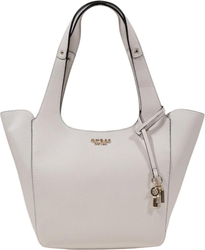Guess Ruime Polyurethaan Handtas voor Vrouwen Beige Dames - Foto 9