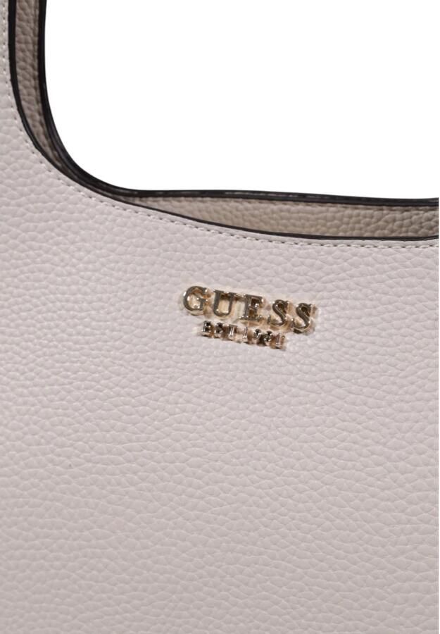 Guess Ruime Polyurethaan Handtas voor Vrouwen Beige Dames - Foto 5