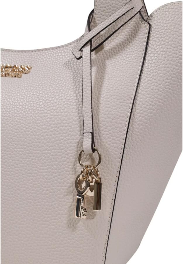 Guess Ruime Polyurethaan Handtas voor Vrouwen Beige Dames - Foto 4