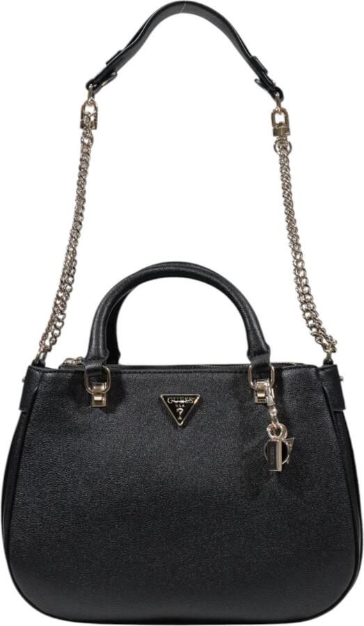 Guess Elegante zwarte shopper tas met gouden details Black Dames - Foto 12