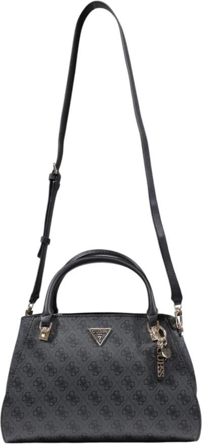 Guess Grijze Bedrukte Handtas met Ritssluiting Gray Dames - Foto 9