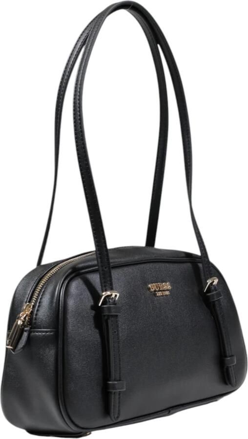Guess Elegante zwarte handtas met metalen details Black Dames - Foto 6