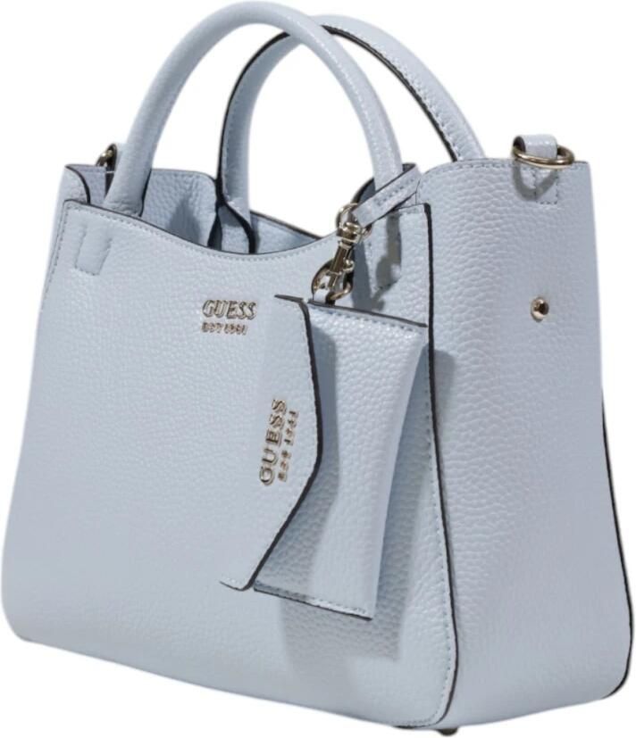 Guess Middelgrote Polyurethaan Handtas Dames Collectie Blue Dames - Foto 4