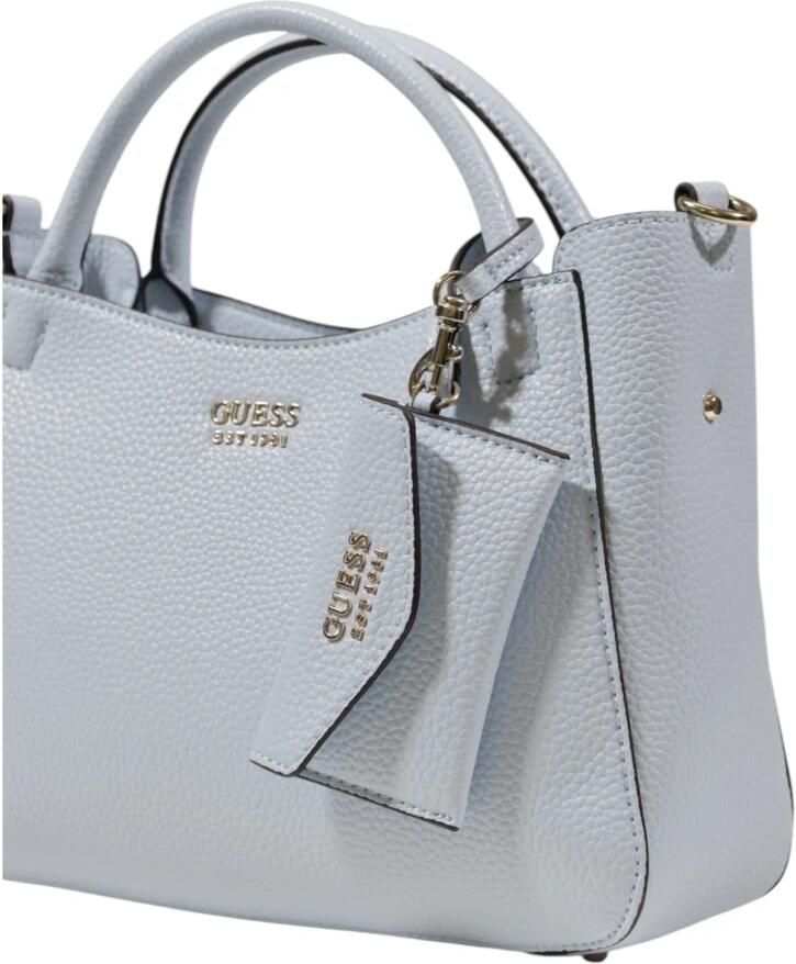 Guess Middelgrote Polyurethaan Handtas Dames Collectie Blue Dames