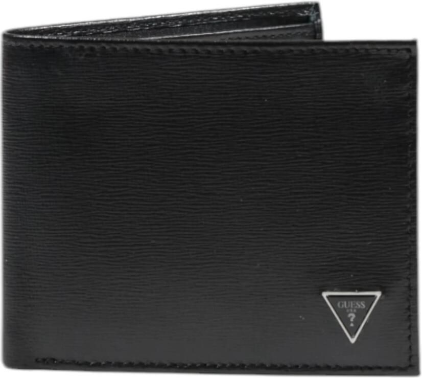 Guess Elegante leren portemonnee met RFID-bescherming Black Heren - Foto 7