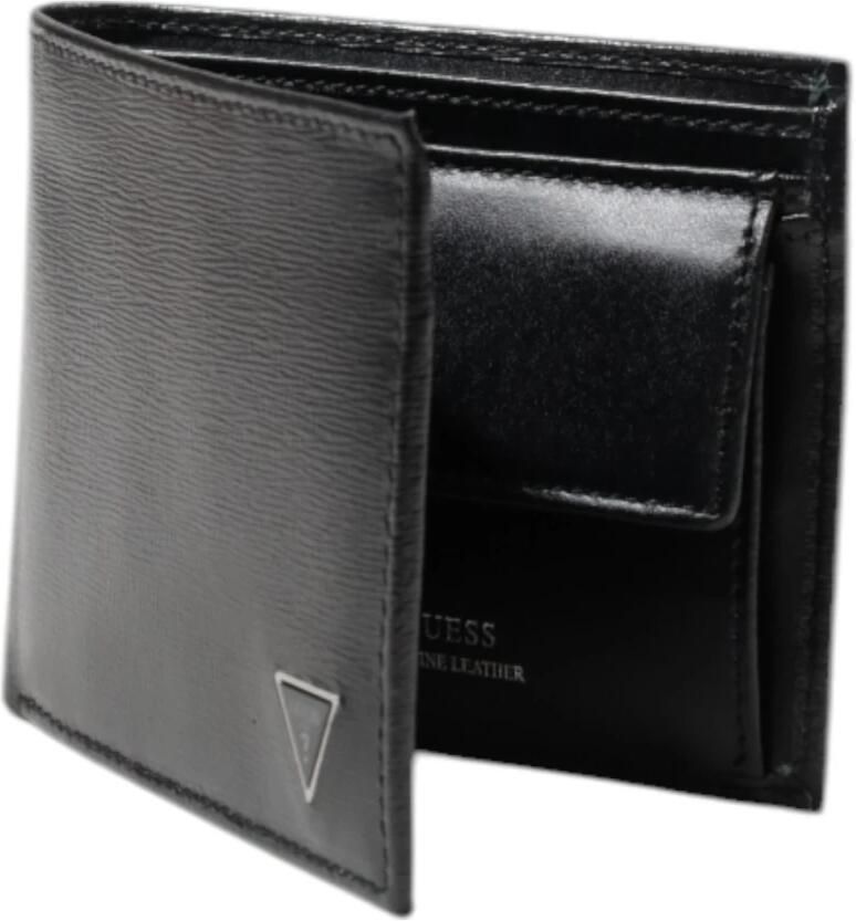 Guess Elegante leren portemonnee met RFID-bescherming Black Heren - Foto 3