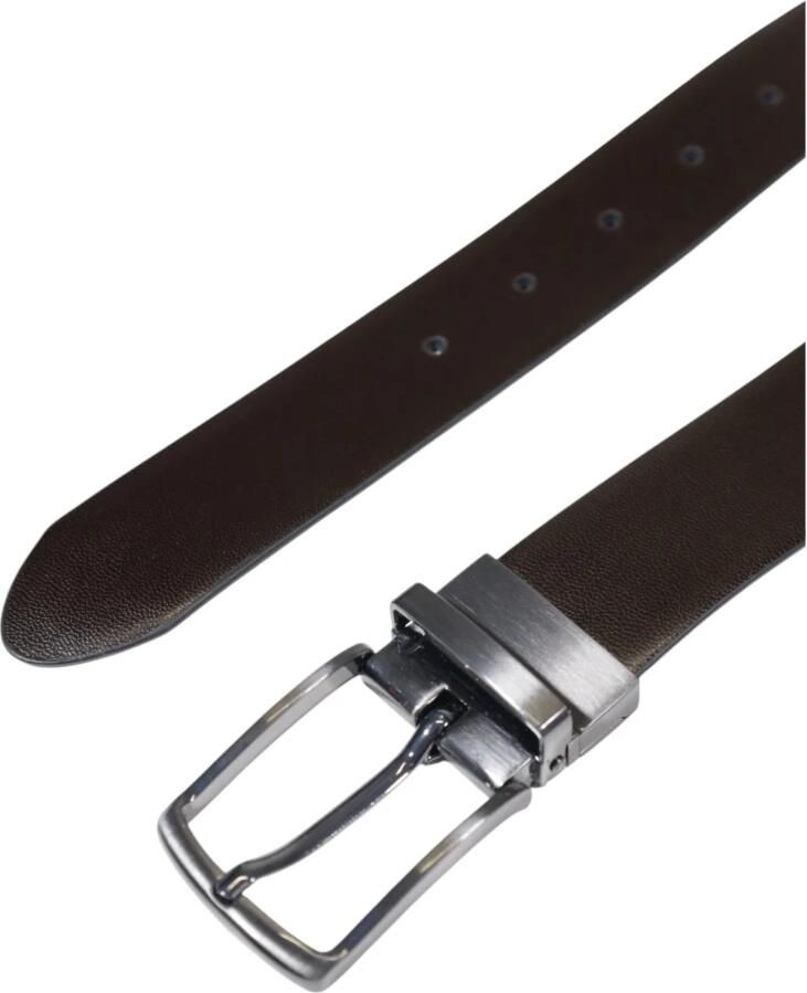 Guess Leren Herenriemen Lente Zomer Collectie Brown Heren - Foto 4