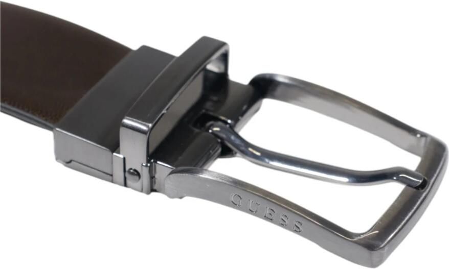 Guess Leren Herenriemen Lente Zomer Collectie Brown Heren