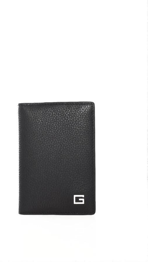 Guess Leren portemonnee Zwart kaartopslag Black Heren - Foto 3