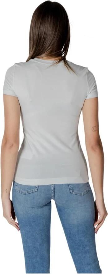 Guess T-shirt Korte Mouw T-shirt col rond en dentelle femme - Foto 2