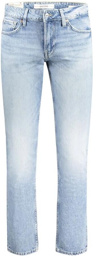 Guess Denim Heren Slim Tapered Jeans Blauw Blue Heren