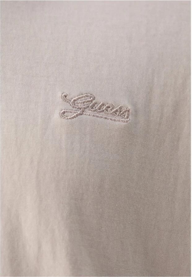 Guess Lichtgewicht 100% katoenen polo Rozen Beige Heren - Foto 2