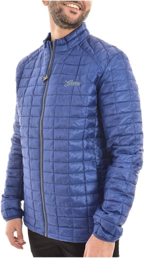 Guess Lichtgewicht Waterdichte Jas Herenmode Blauw Heren - Foto 2