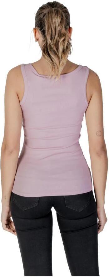 Guess Lila Print Mouwloze Tanktop Purple Dames - Foto 2