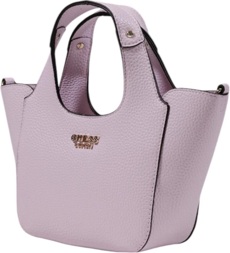 Guess Elegante paarse handtas met gouden details Purple Dames - Foto 2