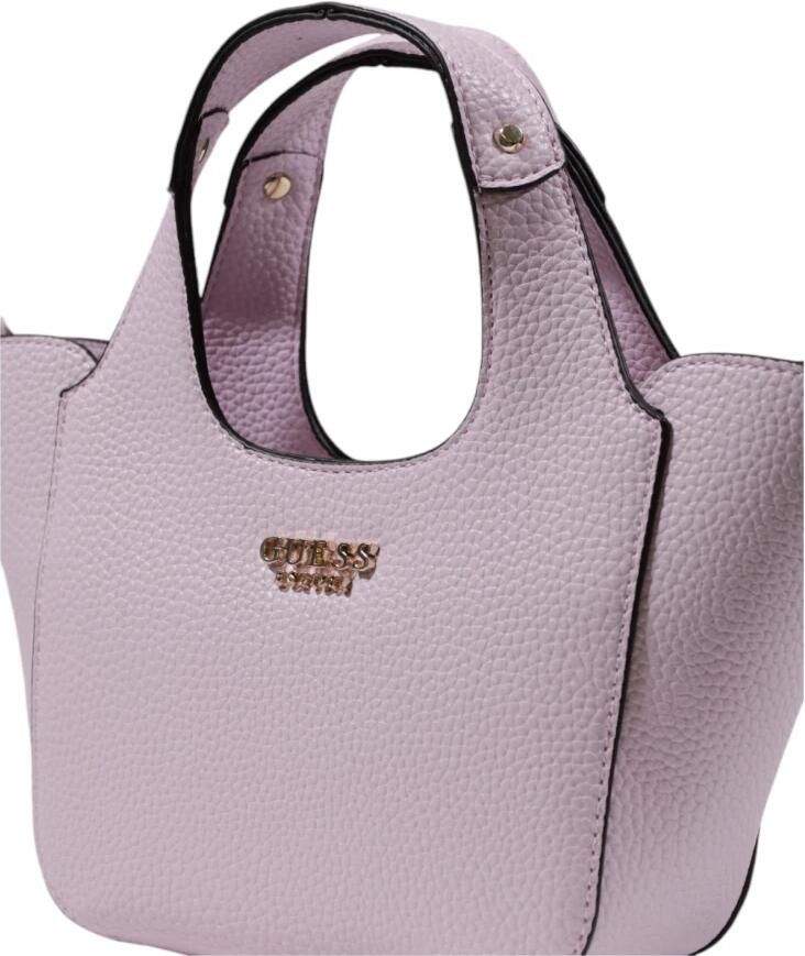 Guess Elegante paarse handtas met gouden details Purple Dames - Foto 4