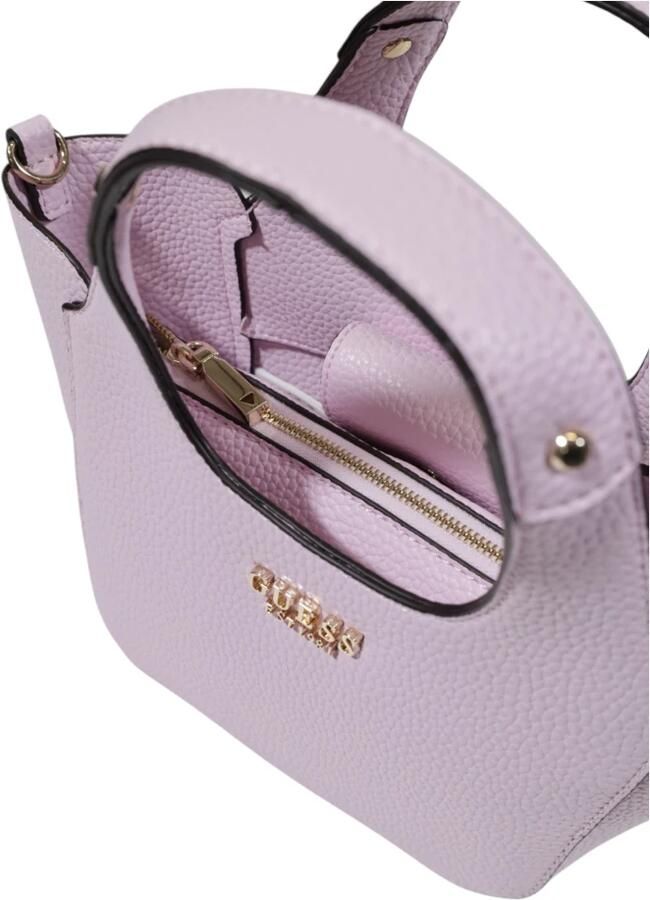 Guess Elegante paarse handtas met gouden details Purple Dames - Foto 5