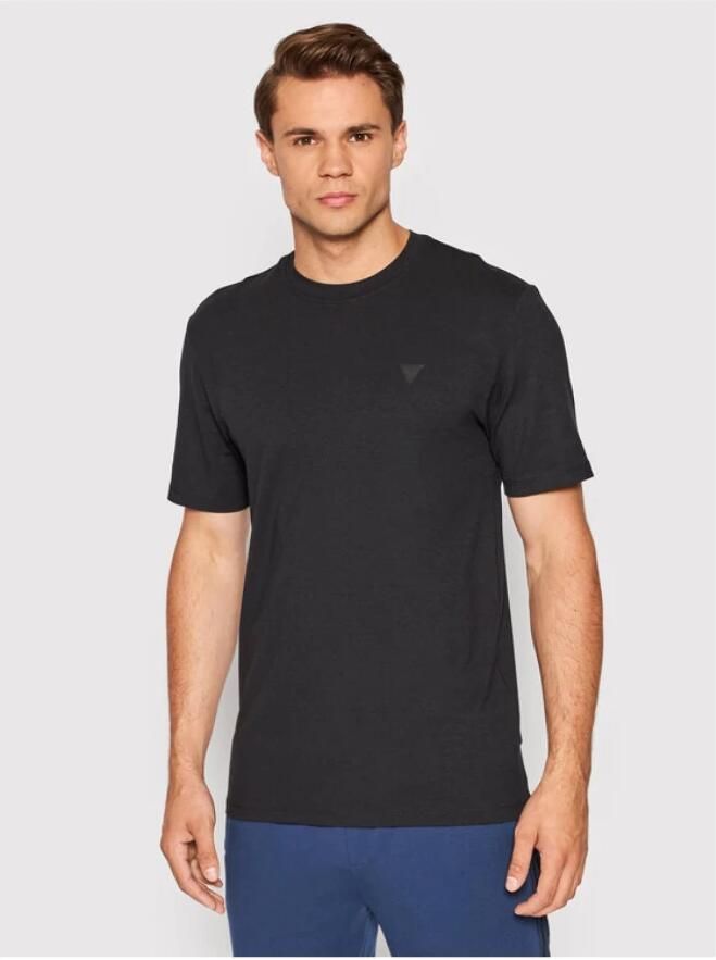 Guess Activewear T-shirt met labelapplicatie model 'HEDLEY' - Foto 2