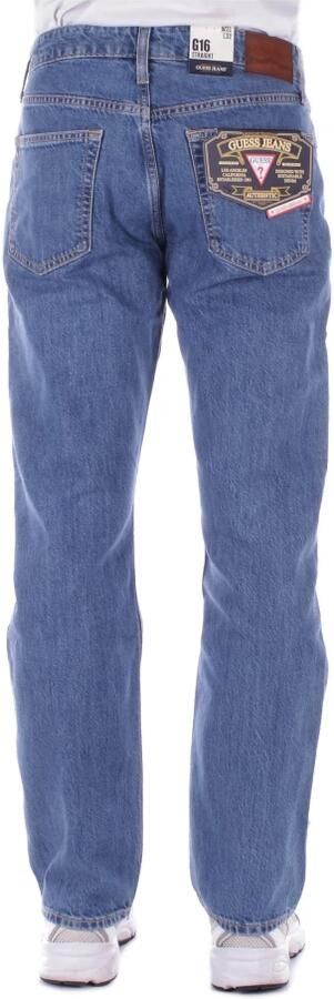 Guess Blauwe Katoenen Jeans & Broek Blue Heren - Foto 2