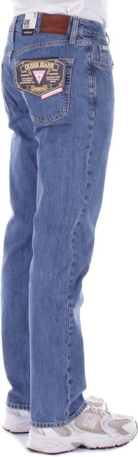 Guess Blauwe Katoenen Jeans & Broek Blue Heren - Foto 5