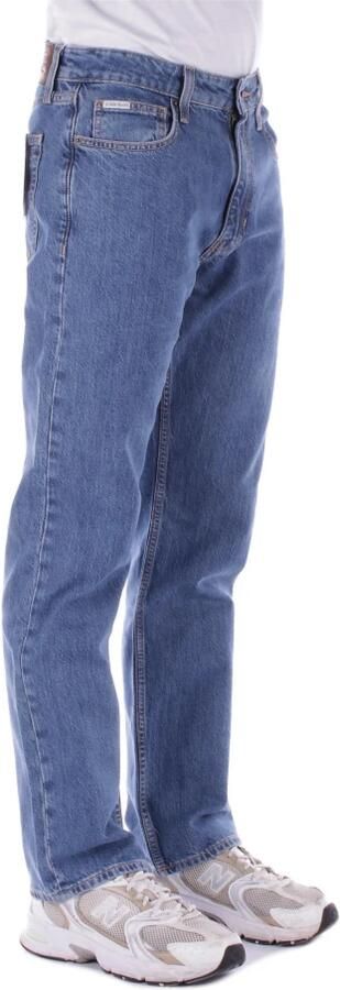 Guess Blauwe Katoenen Jeans & Broek Blue Heren