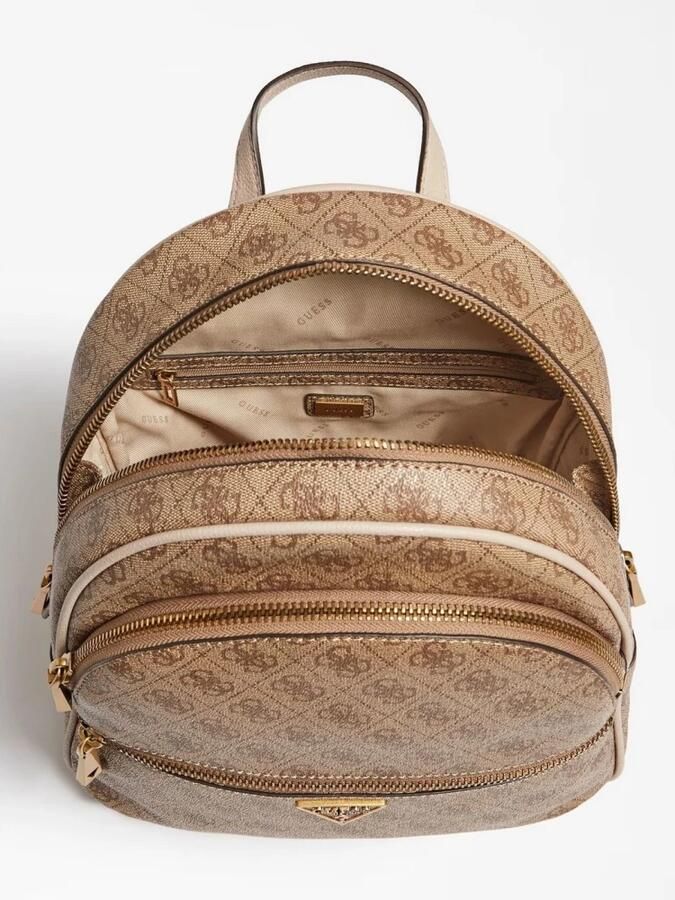 Guess Bruine Polyurethaan Damesrugzak met Verstelbare Banden Brown Dames - Foto 2